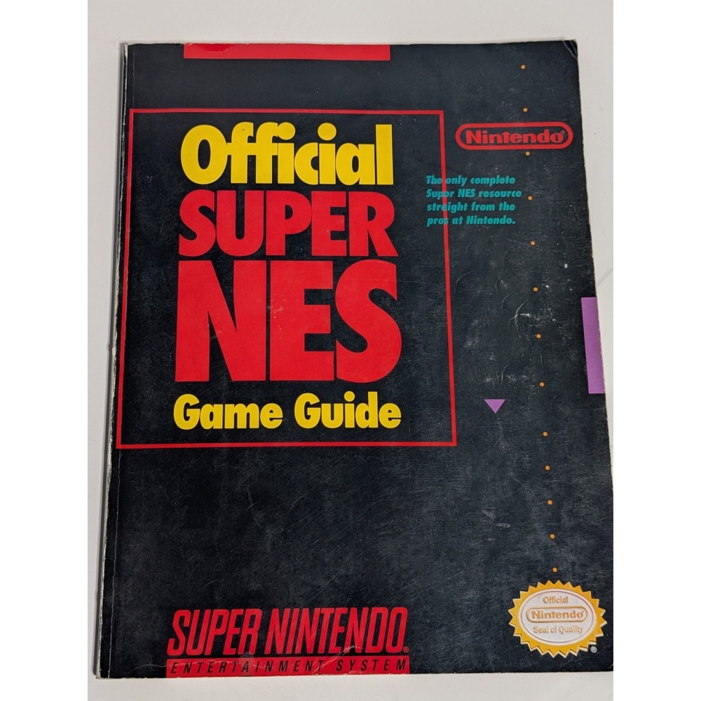 1991 Official Nintendo Player's Guide NES Games‎ Review Guide Ships Fast